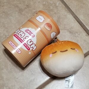 Smoko Dim Sum Baked Bun Keychain Plush